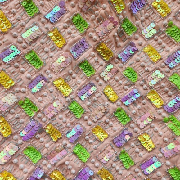 ASOS Chiffon Caped Sequin Bodice Mini Dress - Picture 5 of 7